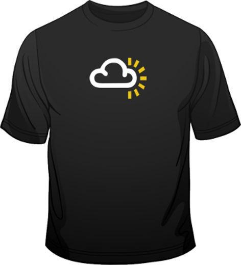 Weather Symbol Sunny Patches Mens Loose Fit Cotton T-Shirt 3XL