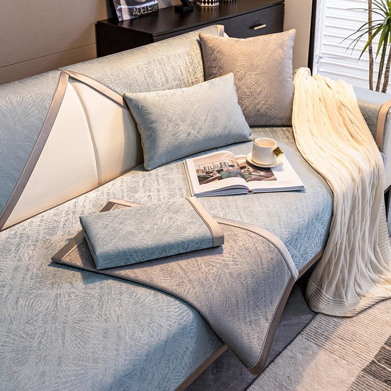 2024 New Sofa Cushion Cloth Non-Slip Seat Cushion Affordable Luxury Style Sofa Cover Four Seasons Universal Cover Cloth Backrest Towel Cushion