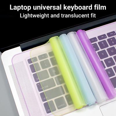 Universellt Laptop Tangentbordskydd Skydd för 13 14 15 16 17 tum Vattentätt Dammtätt Silikon för Notebook Skyddsfilm