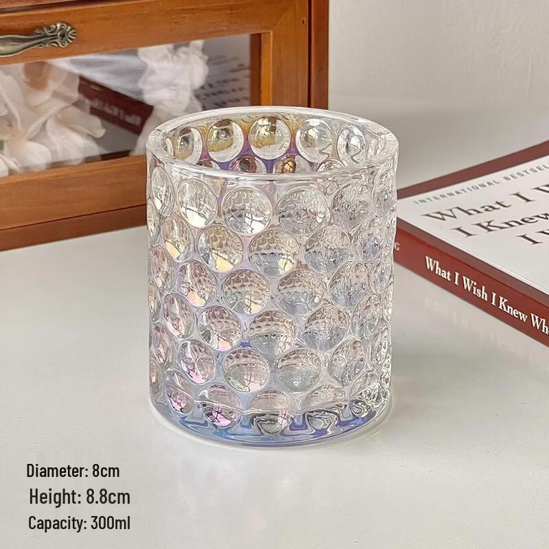 

OLOEY Polka Dot Glass Tumbler