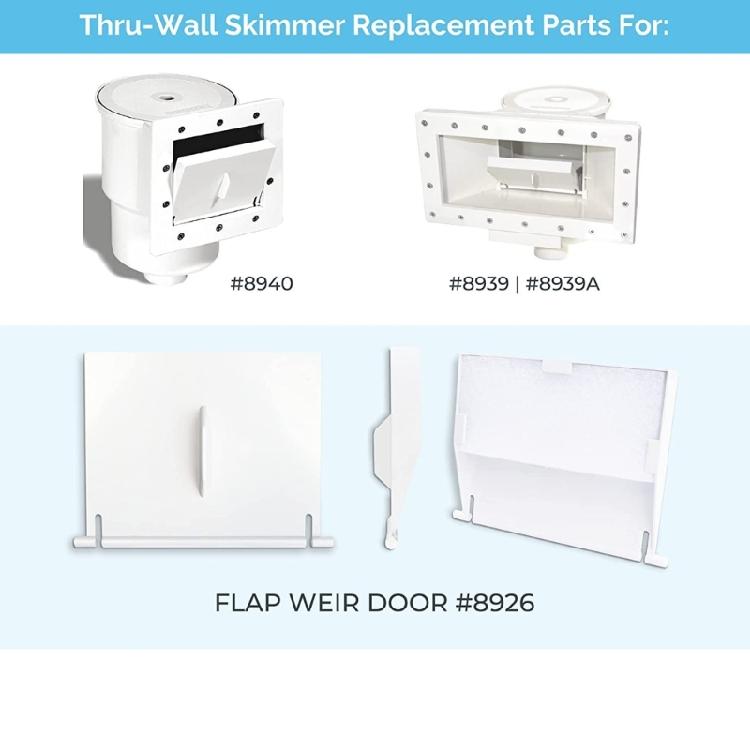 Reliability Skimmer Replacement Weir Door Flap Above Ground Swimming Pool Equipment Part Pool Accessories