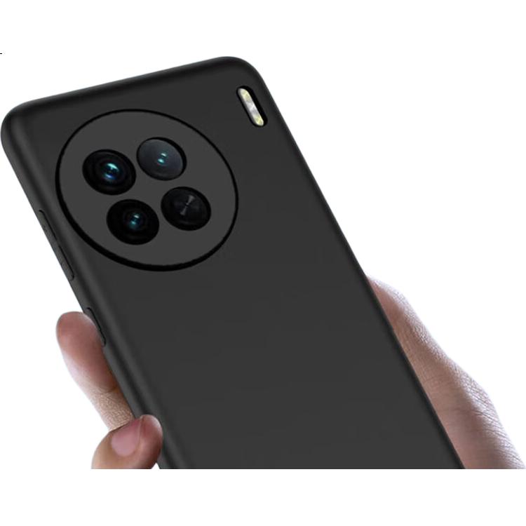 MAIKUQI Compatible with VIVO X90/X90s, Universal Phone Case, Full Coverage Frosted Anti-Drop Protective Cover - Matte Black