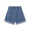 Montagut Girls' Summer Rabbit Pattern Denim Shorts