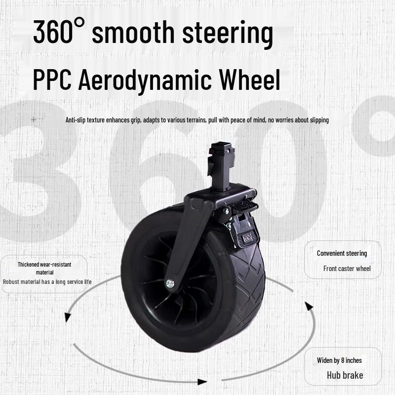 Hanlemeitu Foldable Outdoor Camping Wagon