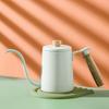 Coffee Pour Over Kettle 600ml Gooseneck Vent Hole Wooden Handle Food Grade Stainless Steel Ergonomic Gooseneck Kettle