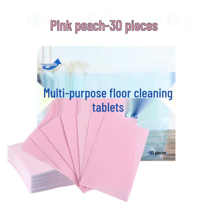 Fresh Scent Tile Cleaner Mop Sheets: Strong Stain Removal & Descaling