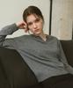 YUPPE Frill Collar Knit_Gray