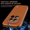 Luxury Skin Feel Carbon Fiber Pattern Electroplated Frame Phone Case for Redmi Note 15 14 Pro Plus 13 K80 K70 Shockproof Cover