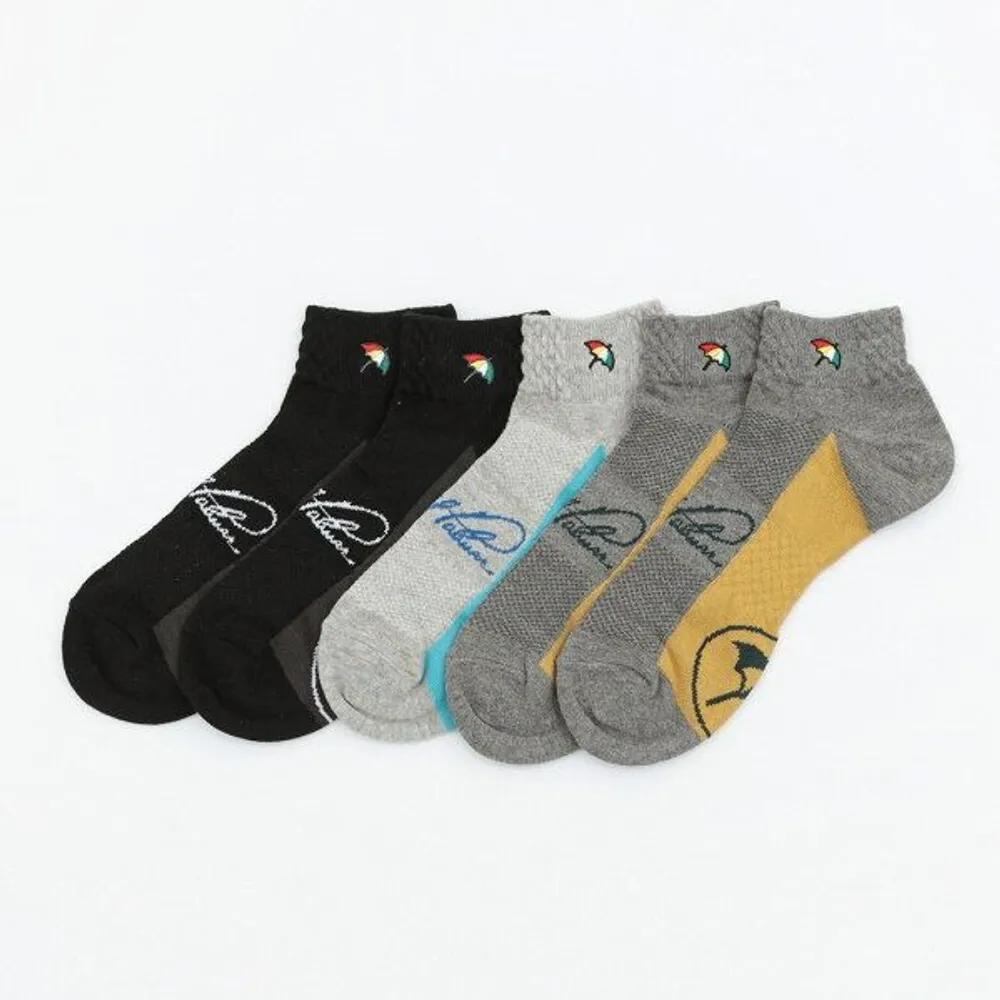 [Arnold Palmer] Anti-twist Men s Casual Ankle Socks 5 Pairs AP5625 Free