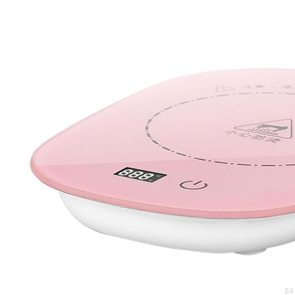 Compact Cup Warmer: Efficient Beverage Heating Pad for On-the-Go
