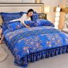 Four-Piece Set Of High-Gram Milk Fleece,4-Pcs Set Of Thickened Milk Fleece,4-Pcs Set Of Maternal And Infant Grade Farley Fleece, Class A