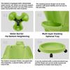Multi-Color Stackable Flower Pot Movable 3-Petal 4-Petal Strawberry Herbs Vertical Pot Three-Dimensional Planting Container 2Pcs