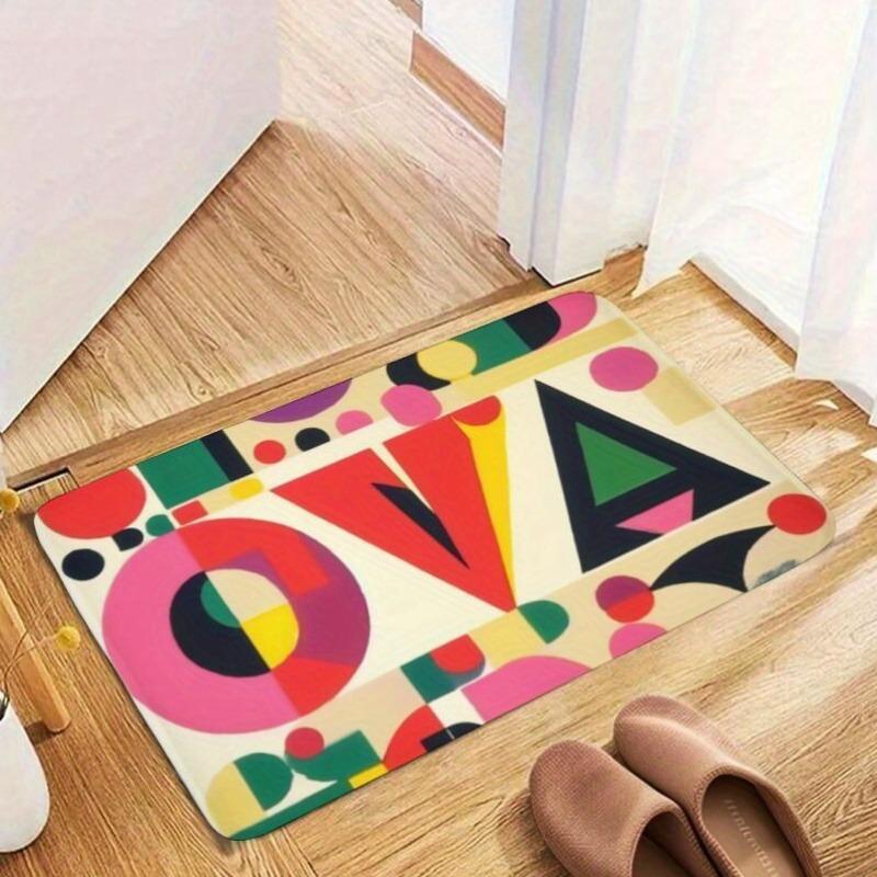 1PC Sea Turtle in Underwater Kitchen Rug Non-Slip Door Mat Pop design Bathroom Rug Bath Mat Carpet for Home Sink Laundry Decor