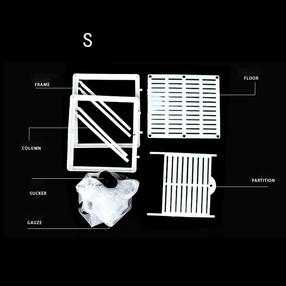 Aquarium Isolation Net Fish Breeding Breeder Box Fish Tank Incubator Breeding Box Incubator Box