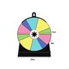 Color Rotating Wheel Drinking Game for Adults Editable Reusable with Stand Roulette Fortune