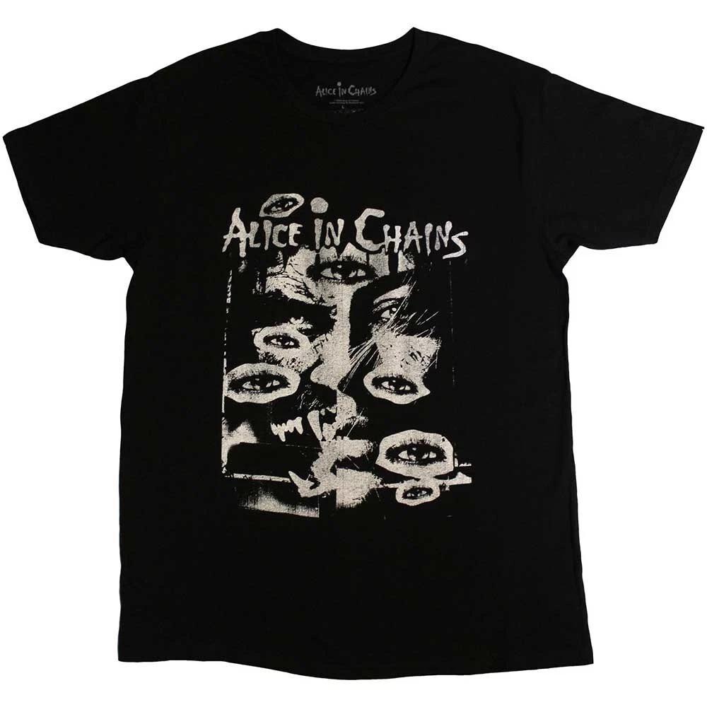 Alice In Chains 'All Eyes' Black T shirt - NEW