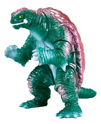 Character Contents Production Medium Size Series Gamera Gamera Retro Green 100mm PVC Finished Soft Vinyl Figure (Ccp) [3rd Edition] (1996) Ver.