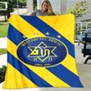 1pc Blanket - Football club logo Print Design, Lightweight Blanket for Sofa, Bed- Soft &Warm, Gift for All Seasons