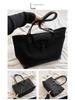 Large Capacity Nylon Tote Bag – Casual Oxford Cloth Shoulder Bag for Women, Ideal for Office and Class Use