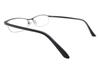 Nagoya Optical Co., Ltd. Soft Reading Glasses, Senior Glasses, Reading Glasses for Men, Stylish, Semi-rimless, Durable, Sturdy, Gray UN38 (Gray, +1.0