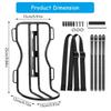 Mountain Bikes Pannier Rack Cycling Equipment Stand Footstock Bicycles Front Rack, Bike Luggage Tourings Carriers Rack