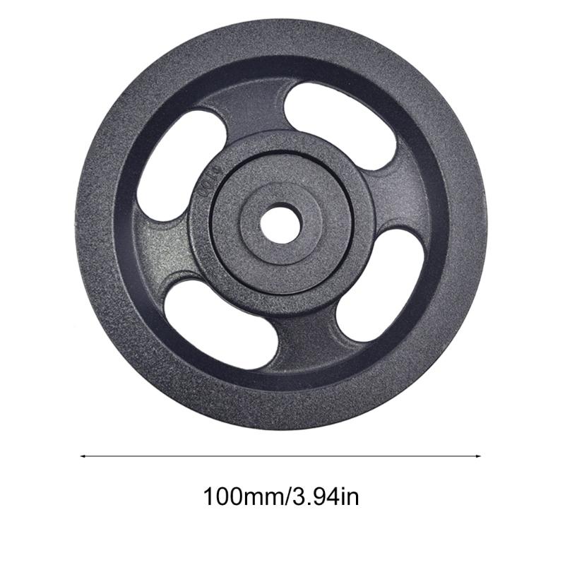 100mm Kladkové kolo pro fitness, náhradní ložisko, vybavení pro fitness zařízení
