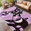 Gengar Print Rug, Washable Floor Carpet, For Entryway Dorm Laundry Room Office Study, Home Decor Birthday Christmas Gift