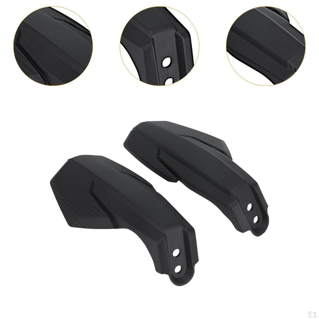 2Pcs Motorcycle Hand Guards Handle Protector Cover Easy to Install Windproof Handlebar Guard,