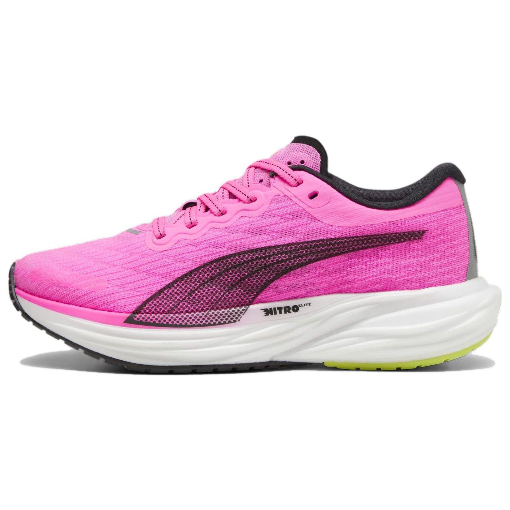 PUMA Deviate Nitro 2 Running Shoes Pink Breathable Unisex 37685525 EU 37