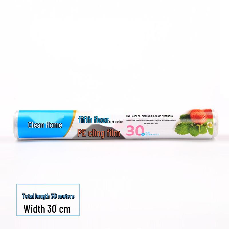 Umweltfreundliche, von Hand reißbare Frischhaltefolie zur Lebensmittelkonservierung (Große Rolle)