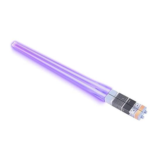 1 Paar LED-Lichtschwert-Essstäbchen, leuchtende Essstäbchen für Sushi-Nudeln, im Dunkeln leuchtende Essstäbchen, leuchten Partyzubehör