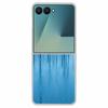 For Samsung Z Flip7 Flowers Case Transparent Hard PC Plastic Cover Shockproof Coque for Funda Samsung Galaxy Z Flip 7 5G Zflip7