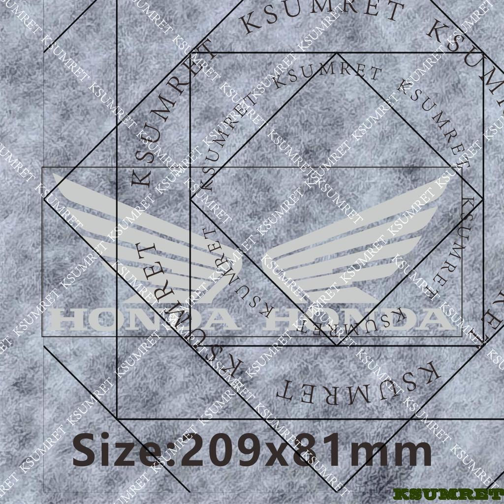 AAAKQ1 For Honda Wing Sticker Motorcycle Stickers Moto Helmet Modification Accessories Sponsor Stickers