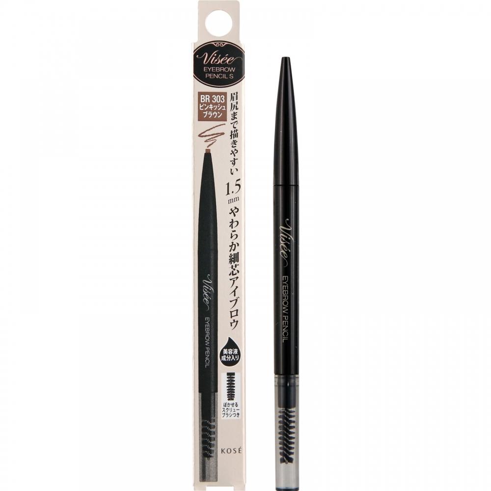 Double Seriche KoSe Y Seriche Augenbrauenstift S Br303 Pink Braun 0,06g