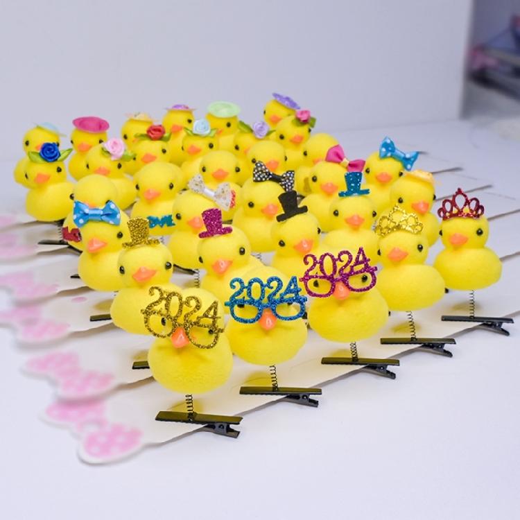 Cute Duck Hairpin for Various Hairstyles Fashion DIY Hairpins Accessories Party
