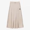 Women S Satin Flare Skirt Light Beige Nk6nr31l