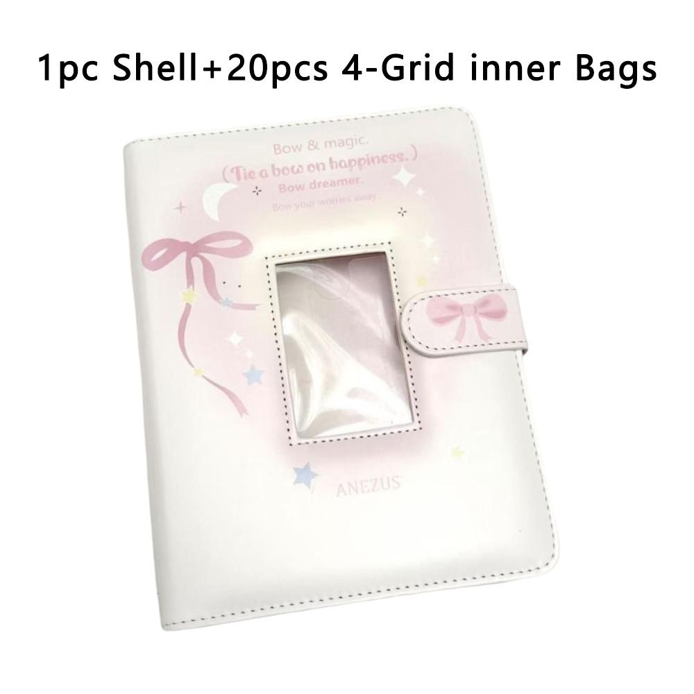1pc Loose-leaf Photo Card Binder A5 Collectibles Booklet  for Polaroid & Idol Cards