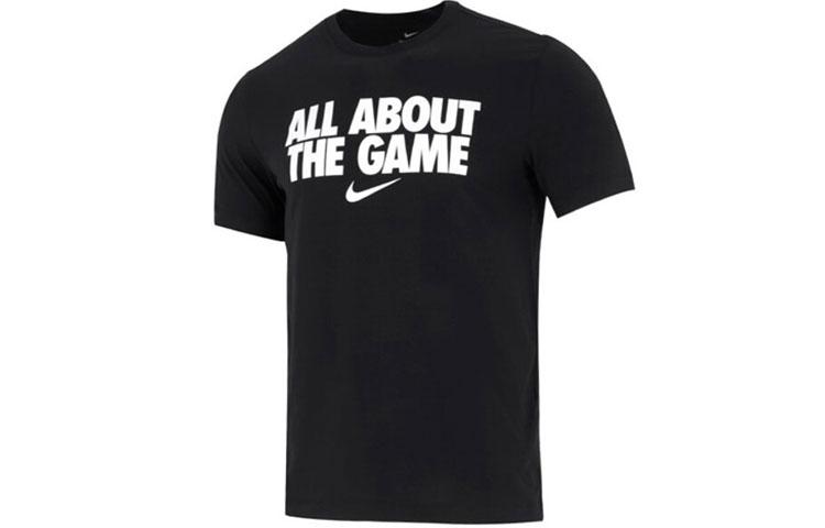 

Nike T Shirts Men s Black Crew Neck Moderate Straight Fit DV1219-010 M