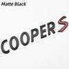 NEW 3D ABS Car Letters Logo Cooper S Rear Trunk Badge Emblem Decals Sticker For MI-NI R55 R56 F56 R50 R52 F55 JCW R53 Accessories