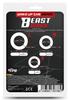 Pack of 3 Beast Rings Transparent Flexible Cock Rings - Beast Rings - Flexible Cockrings