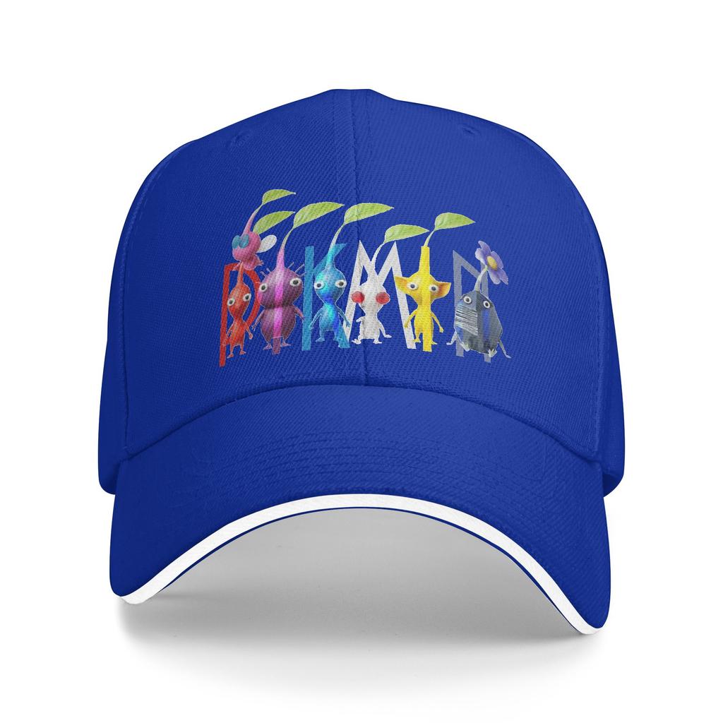 Unisexs Womens Cartoon Cute Pikmin Outdoor Hat  Sun Cap New Baseball Cap Sunscreen Hats
