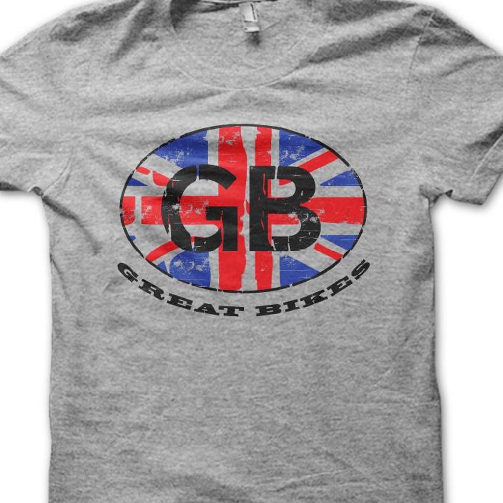 Vintage GB Biker T-Shirt: Bikes, Classic Motorcycle