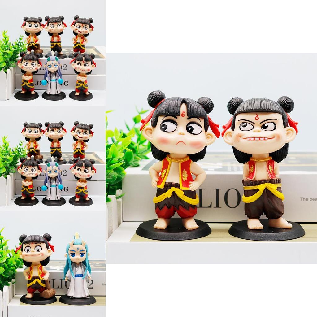 Pvc Nezha Action Figure Collectible Toy For Kids And Fans