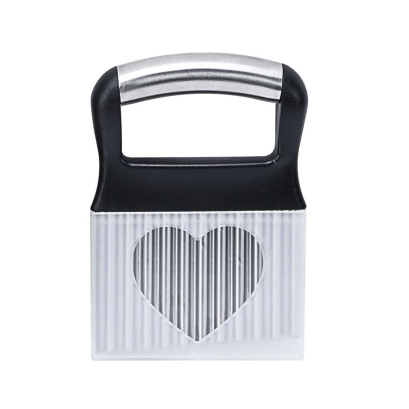 

Картофелерезка из нержавеющей стали с волнистыми краями, многофункциональная, для нарезки огурцов и овощей, для приготовления картофеля фри, кухонные принадлежности