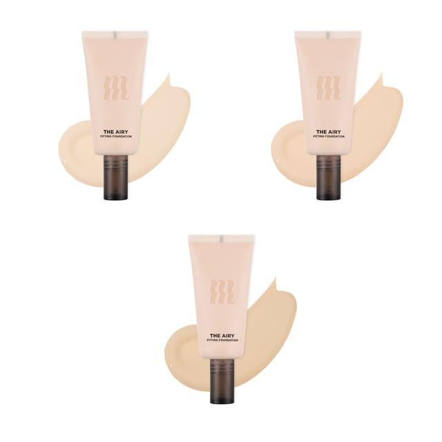 MERZY - The Airy Fitting Foundation - 3 Colors #AF1 Ivory