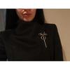 1 Pcs Fashion Jewelry Brooch Brooch Ornaments Men Brooch Women Female Fashion Jewelry Accessories