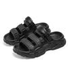 Fashion 2025 New Men Sports Slippers Outdoor Thick Bottom Breathable Beach Sandals Summer Casual Shoes Big Size 45 Unisex Men Women