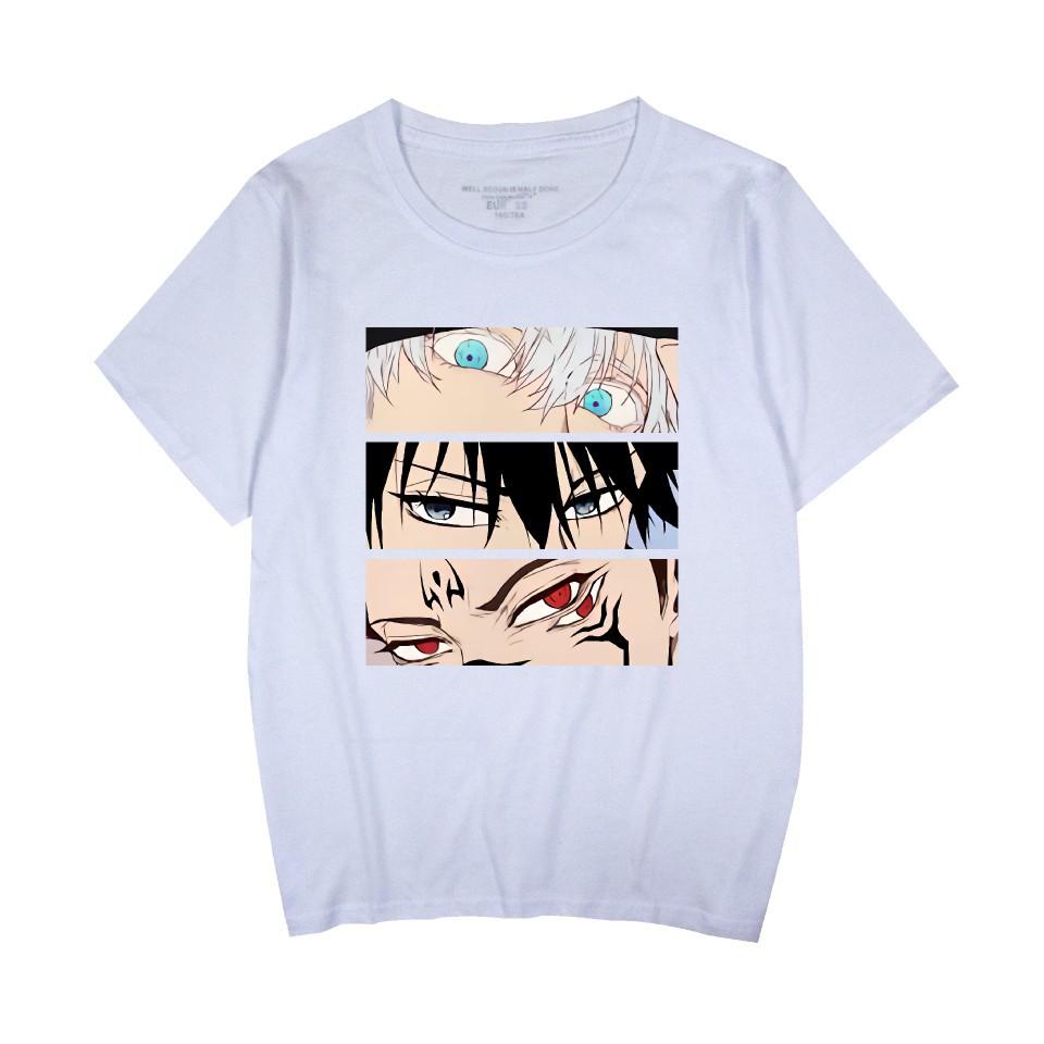 Camiseta de Manga Corta de Verano para Mujer y Hombre Jujutsu Kaisen Ropa de Anime Nueva Camiseta para Hombre Camiseta de Cosplay