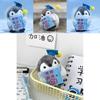 Charming Motivational Penguin Plush Toy For Students Graduation Season 8cm Customizable