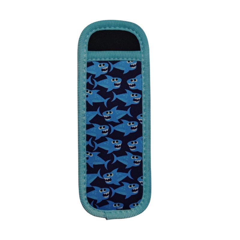 Neoprene Printed Popsicle Sleeve - Ice Pop Protective Cover